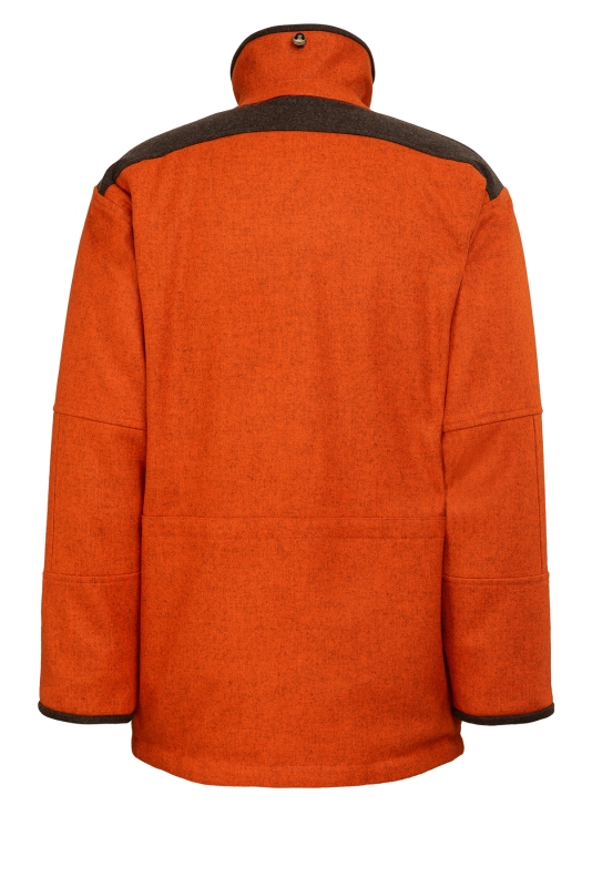Signal-Lodenjacke mit Hasentasche, 100% Schurwolle